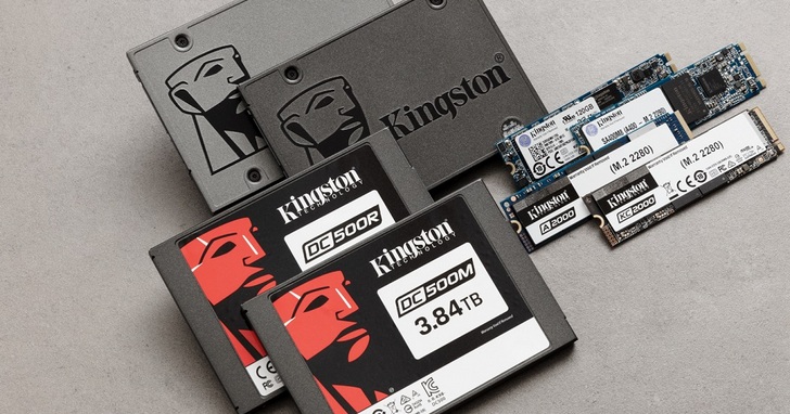 Kingston 2019 1H固態硬碟出貨量達1330萬片，位列全球第三