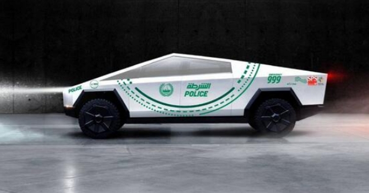 沒披上杜拜警車戰衣的車不叫好車，杜拜警方宣布明年將納入Cybertruck警車
