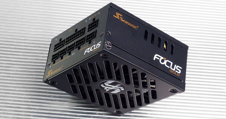 Seasonic 海韻 FOCUS SGX-500 SFX-L 電源供應器開箱簡測，80 PLUS 金牌效率更有 10 年保固