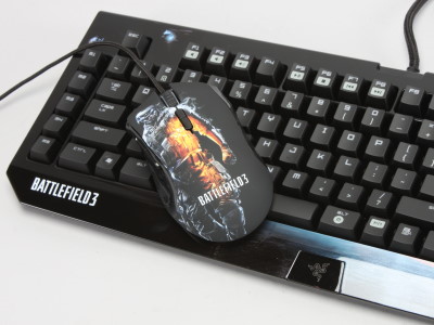 Battlefield 3 版本 Razer BlackWidow Ultimate、Imperator 鍵盤、滑鼠搶先看