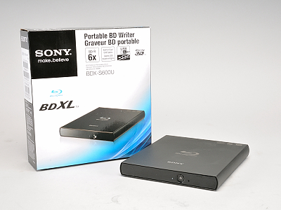 Sony BDX-S600U 實測：100GB 大肚量的 BDXL 燒錄器