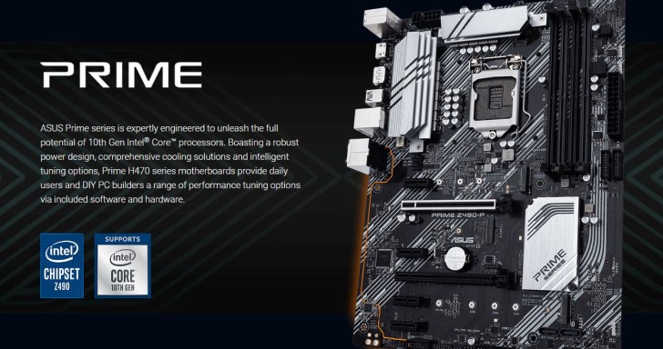 Asus自曝Z490主機版資訊，當然是支援Intel第10代處理器
