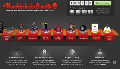 30元買5款遊戲， Humble Indie Bundle 第4彈來了