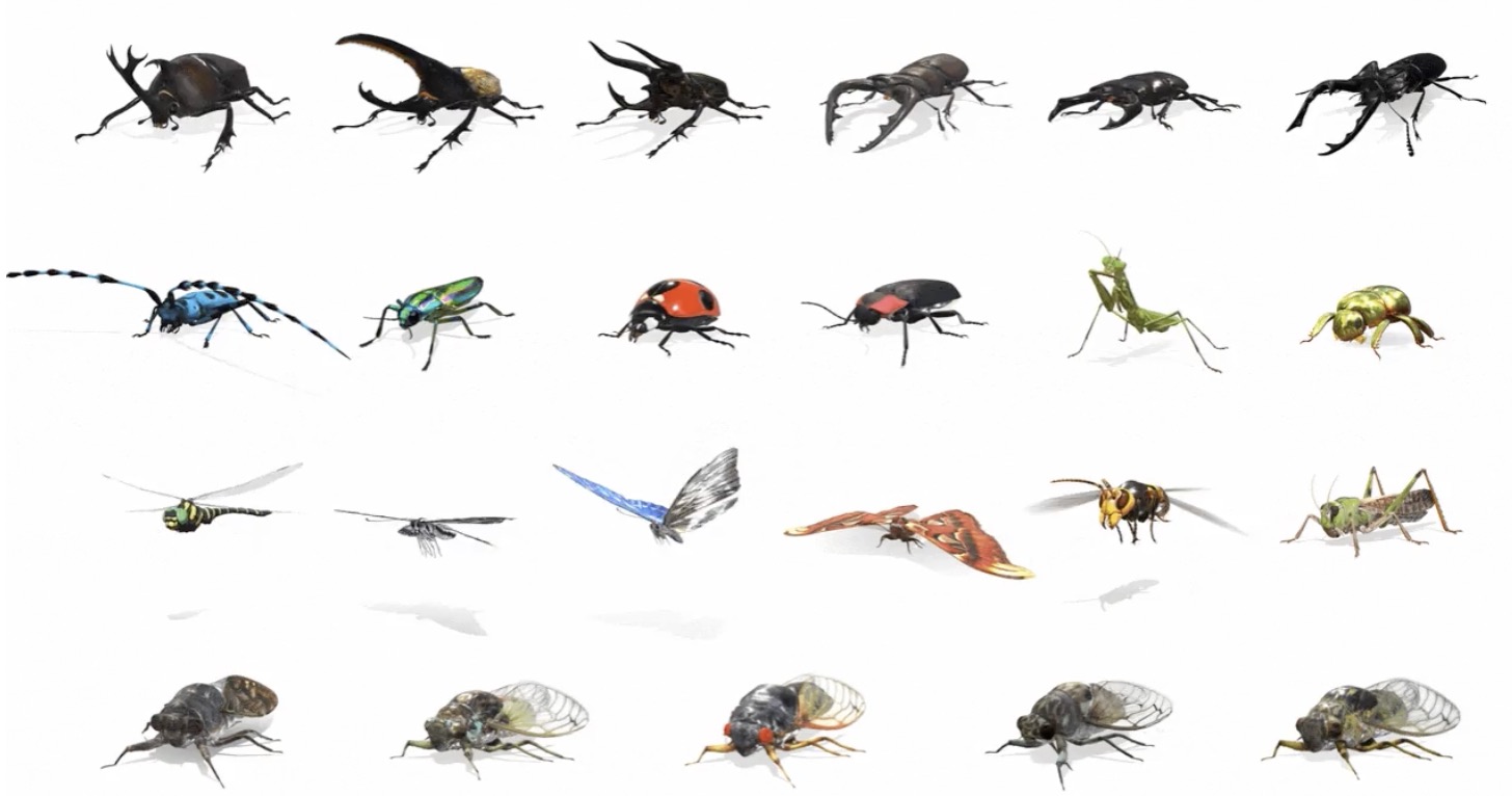 嚇到吃手手！Google又添加了23種昆蟲在其AR搜尋結果當中