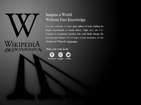 你支持 SOPA 法案還是網路自由？