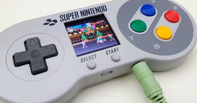掌上型超級任天堂！控制器手把就是一台 SNES 復古遊戲主機
