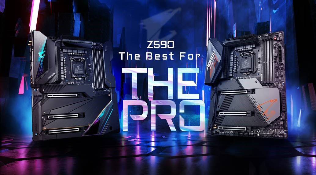 技嘉推出最新Z590 AORUS系列主機板