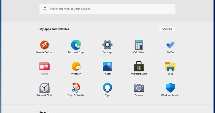 Windows 10X 介面與 Windows 完全不像！「傳統桌面」拿掉、選單有如 Chrome OS