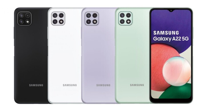 三星在台推出 Galaxy A22 ，售價 6,990 元的超平價5G手機