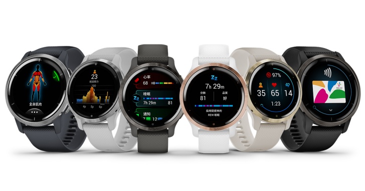 Garmin VENU 2 GPS 智慧腕錶來了!GPS+血氧偵測、首推即時健康快報,售價13,990元