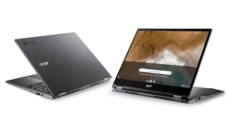 Acer Chromebook Spin 713 及 Spin 512 開放預購，售價 15,500 元起