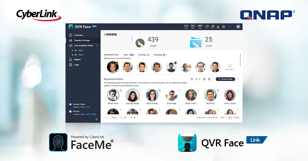 戴口罩也能有 98% 辨識準確率,訊連科技與 QNAP 合作 QVR Face Link 智慧人臉辨識解決方案