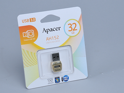 Apacer AH152 實測：三防且最迷你的 USB 3.0 隨身碟