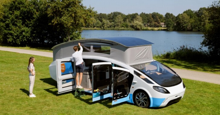 荷蘭學生團隊造「車輪上的太陽能房屋」 3000公里公路旅行、全程無須額外能源