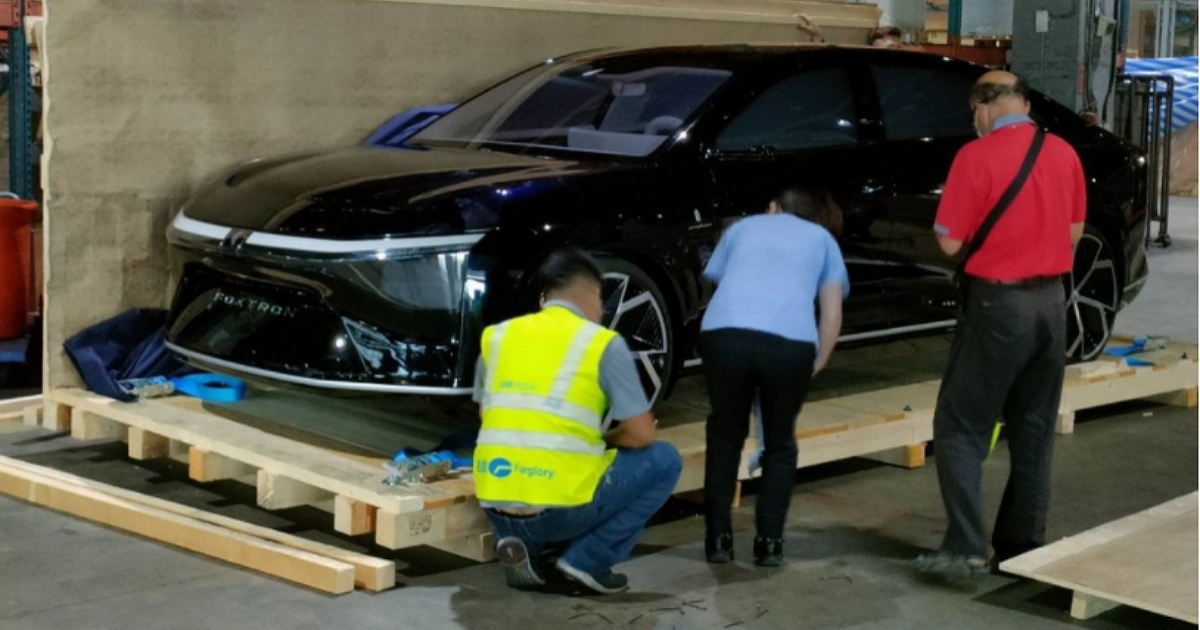 鴻海「MIH第一代電動車」意外曝光,鴻海回應:敬請期待
