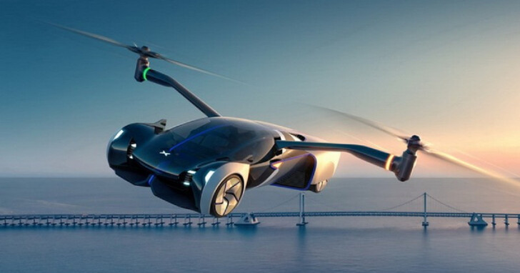 中國小鵬汽車宣佈自製飛行汽車2024年量產，外觀如大型空拍機