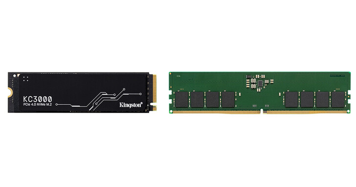 金士頓推出KC3000 PCIe 4.0固態硬碟與ValueRAM DDR5記憶體