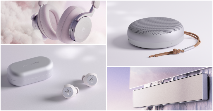B&O 推出全新 NORDIC ICE 系列！旗下耳機、喇叭和 Soundbar 全染上北歐風紫丁香配色