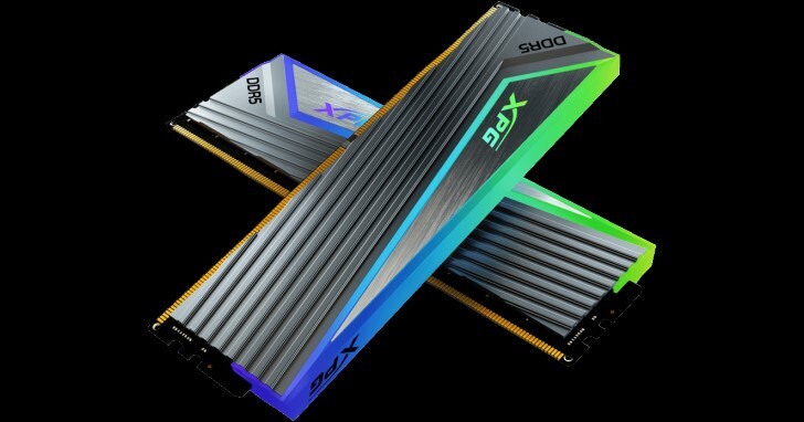 XPG推出CASTER RGB DDR5-7000記憶體，支援多種RGB燈光同步