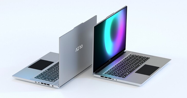 技嘉 AERO 16、AERO 17、AERO 5 創作者筆電推出，升級 Intel 第 12 代 Core 處理器