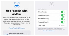 iOS 15.4終於加入口罩FaceID解鎖，但iPhone 12以上才能用