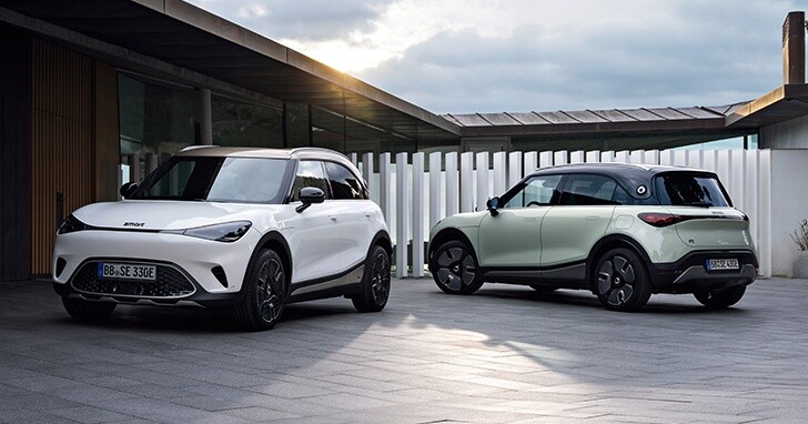 smart完全轉型電動車品牌，全新五門掀背量產車於德國登場