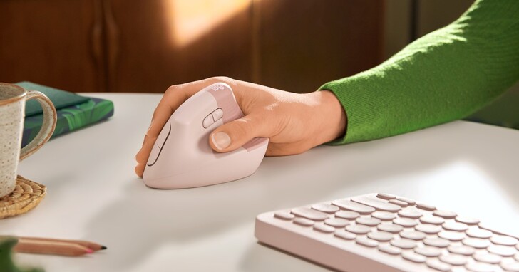 Logitech 推出全新 LIFT 人體工學垂直滑鼠，適合亞洲人手型，即日展開預購