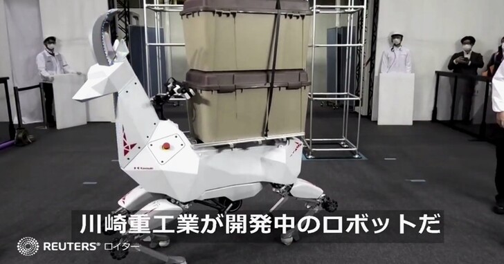 Kawasaki 打造現實版「鋼鐵神兵」？機器山羊可以騎乘還能載物用途多樣
