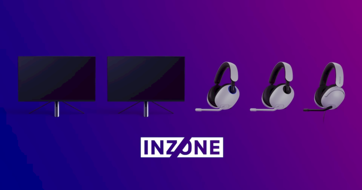 Sony 參戰電競周邊市場！全新品牌 Inzone 瞄準 PC 玩家，首發兩款電競螢幕與三款遊戲耳機