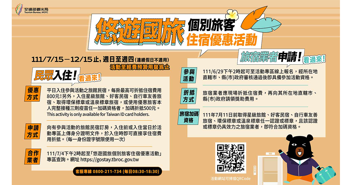 2022國旅補助自由行最高1300元!悠遊國旅補助方案:個人、團體、主題樂園怎麼申請一次看完