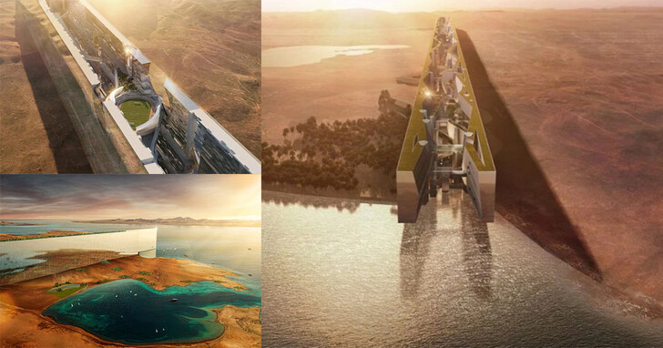 沙烏地阿拉伯最科幻的建築計畫Mirror Line：長120公里、可容納500萬人，預計要蓋20年