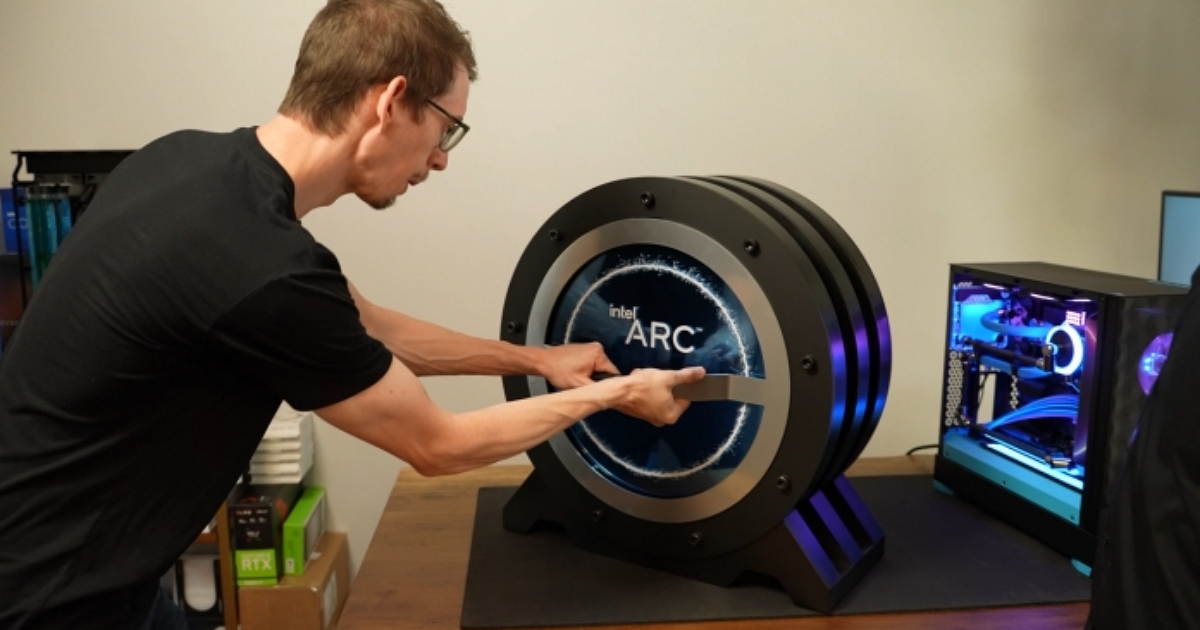 Intel Arc A770旗艦顯卡首次現身,表現介於 NVIDIA RTX 3060 Ti 和 RTX 3070 之間