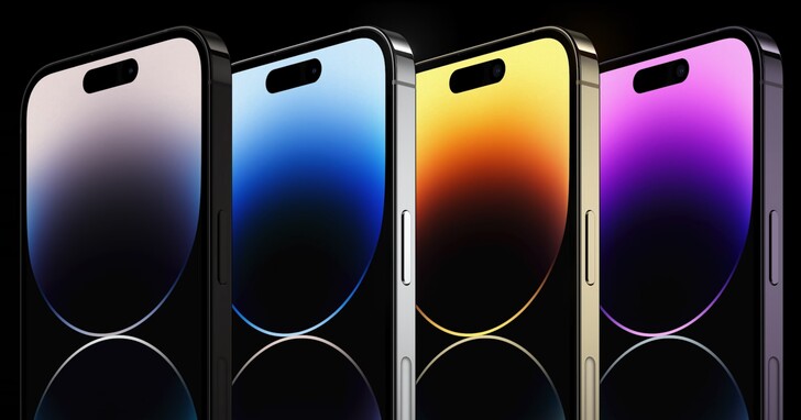 iPhone 14 Pro、iPhone 14 Pro Max 登場，膠囊造形前鏡頭、深紫色機身