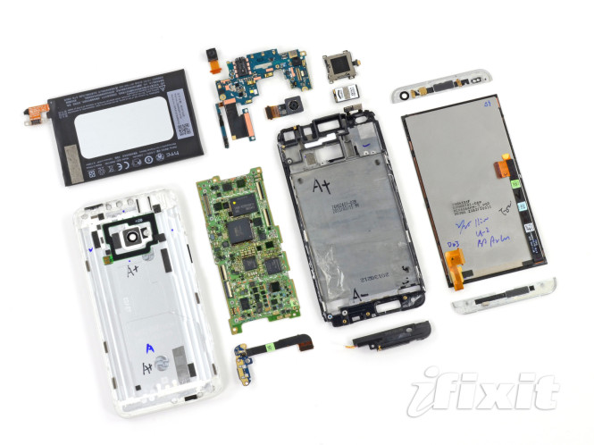 Ремонт телефона HTC One M7 Dual Sim w - замена тачскрина, дисплея в СЦ garant-artem.ru