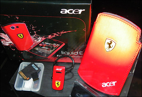 Acer liquid ferrari обзор