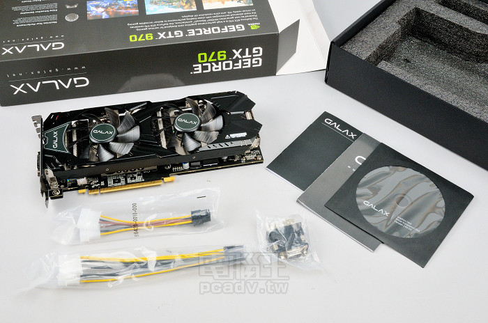 低噪音化超頻顯示卡，Galax GeForce GTX 970 Black EXOC Sniper