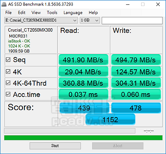 Crucial MX300 固態硬碟實測，2050GB 滿足你對容量的渴望