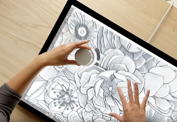 圓的比較好！微軟獨特的輸入裝置「Surface Dial」，讓你可以用實體圓盤來重新與軟體互動