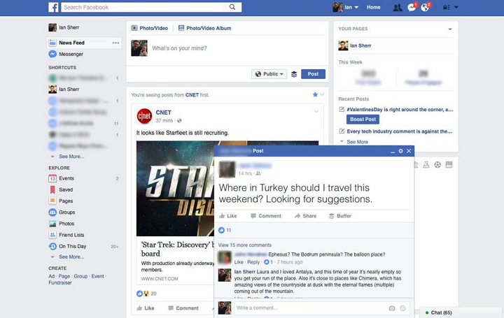 不想看到都不行！Facebook 未來將會以彈出式視窗跳出你朋友的新貼文