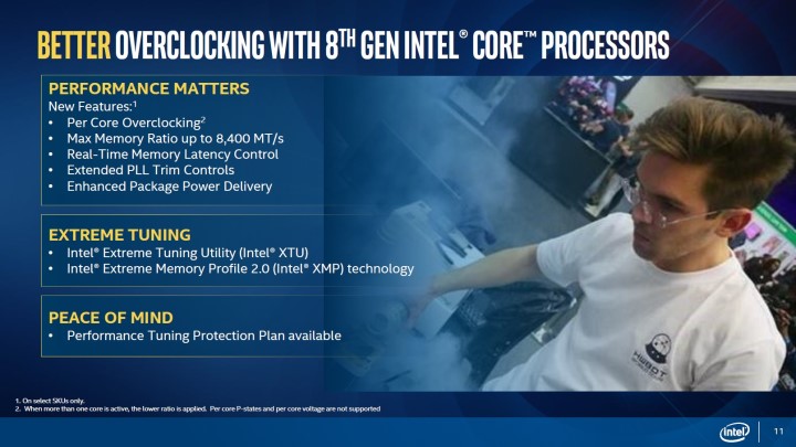 Intel 第八代桌上型 Core i 系列處理器解禁，四核 Core-i3 8350K 可調倍頻版登場