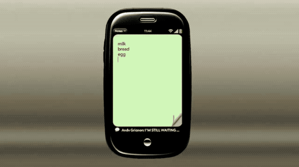 PDA時代王者Palm興衰史：12年前就做出擁有手勢互動、卡片介面、帳戶同的手機