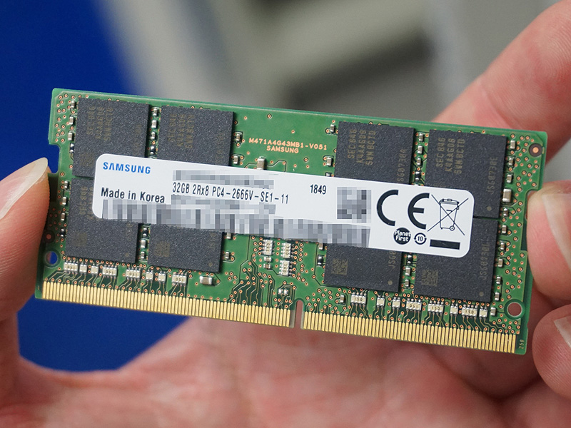 筆電版單條32GB DDR4-2666 記憶體模組也來啦！雙通道套裝要價超過新