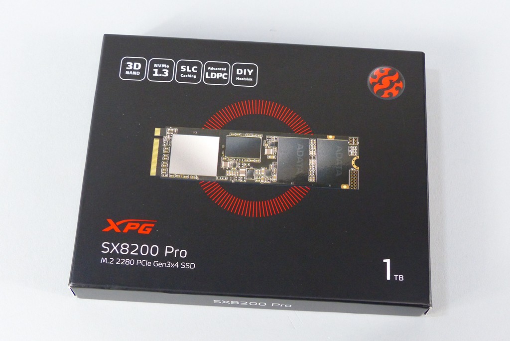 ADATA 高速 M.2 SSD ASX8200PNP-1TT-C 1TB-