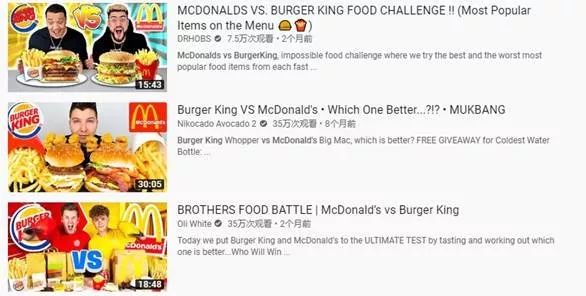 麥當勞VS漢堡王鬥爭簡史