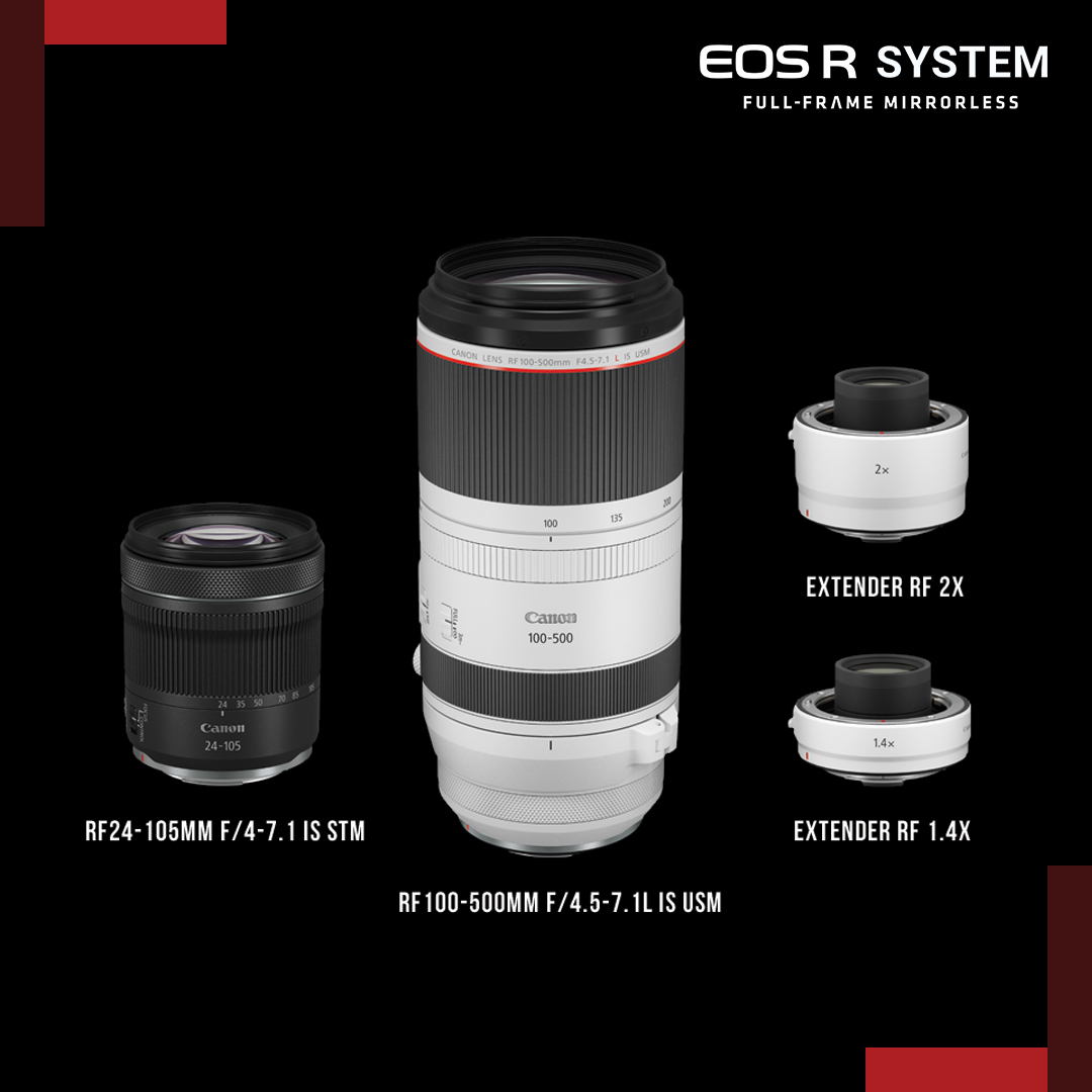 Canon 發豪語：將於2020 年推出9 款RF 鏡頭，包含24-105 與100-500 L