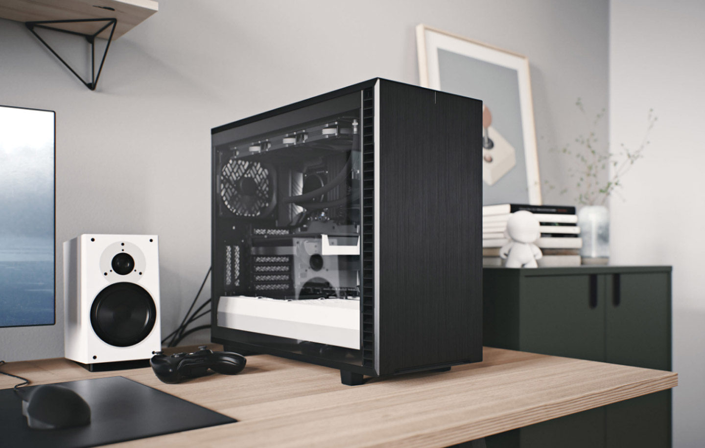 北歐設計風格, 瑞典機殼品牌Fractal Design 推出簡約時尚卻更重視實用性的Era ITX 機殼| T客邦