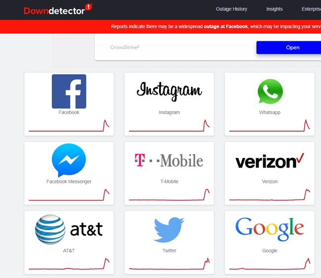 Facebook Ig全球性大當機 無法登入 臉書官方在twitter上發文道歉表示搶修中 T客邦
