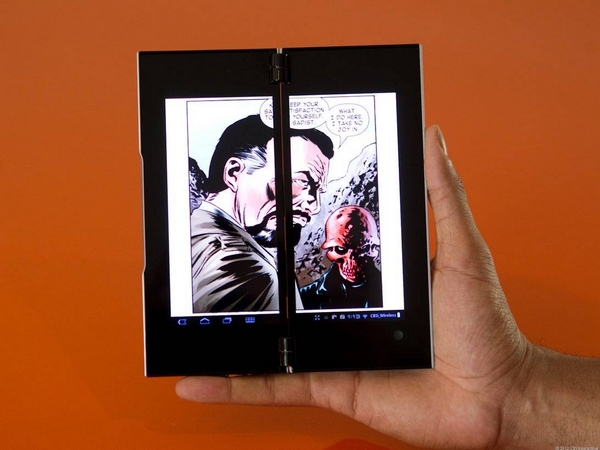 索尼 Xperia Tablet DS. 圖片來源：cnet