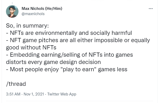遊戲玩家、開發者都討NFT，育碧、SEGA遊戲廠商為何被罵翻也要推出NFT這個「戒」？
