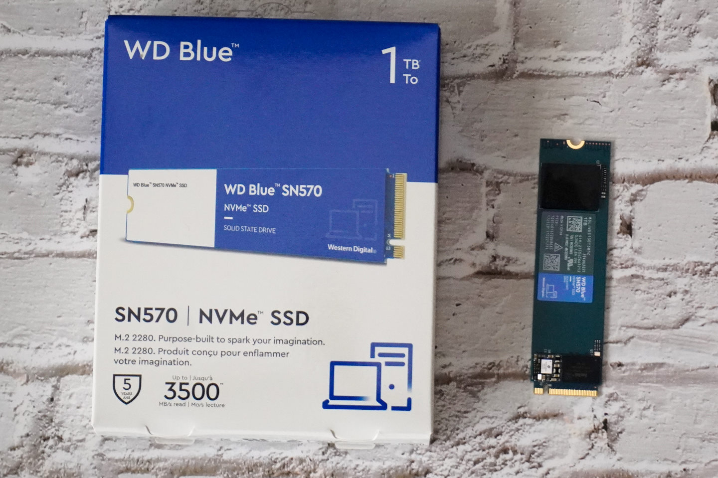 WD Blue SN570 NVMe SSD為Western Digital最新主流級固態硬碟。